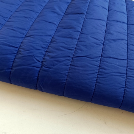 Stepper - Plüsch - gefüttert - royalblau